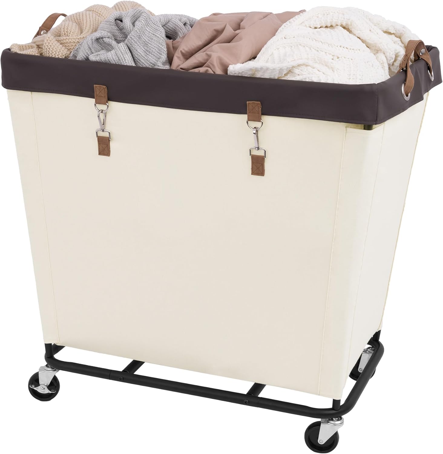 Laundry Basket with Wheels, 1 Pack