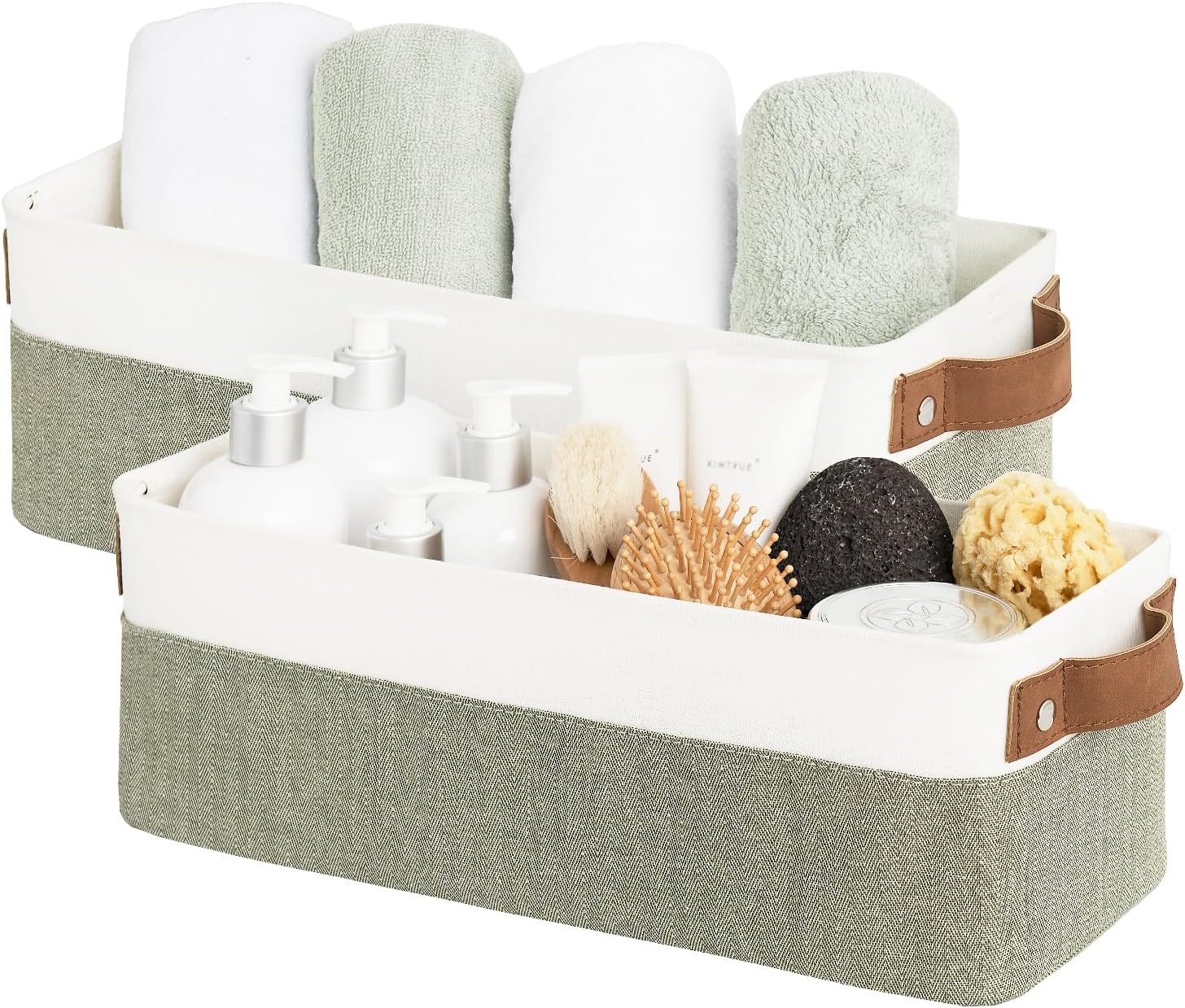 Narrow Storage Bins, Small Baskets for Organizing