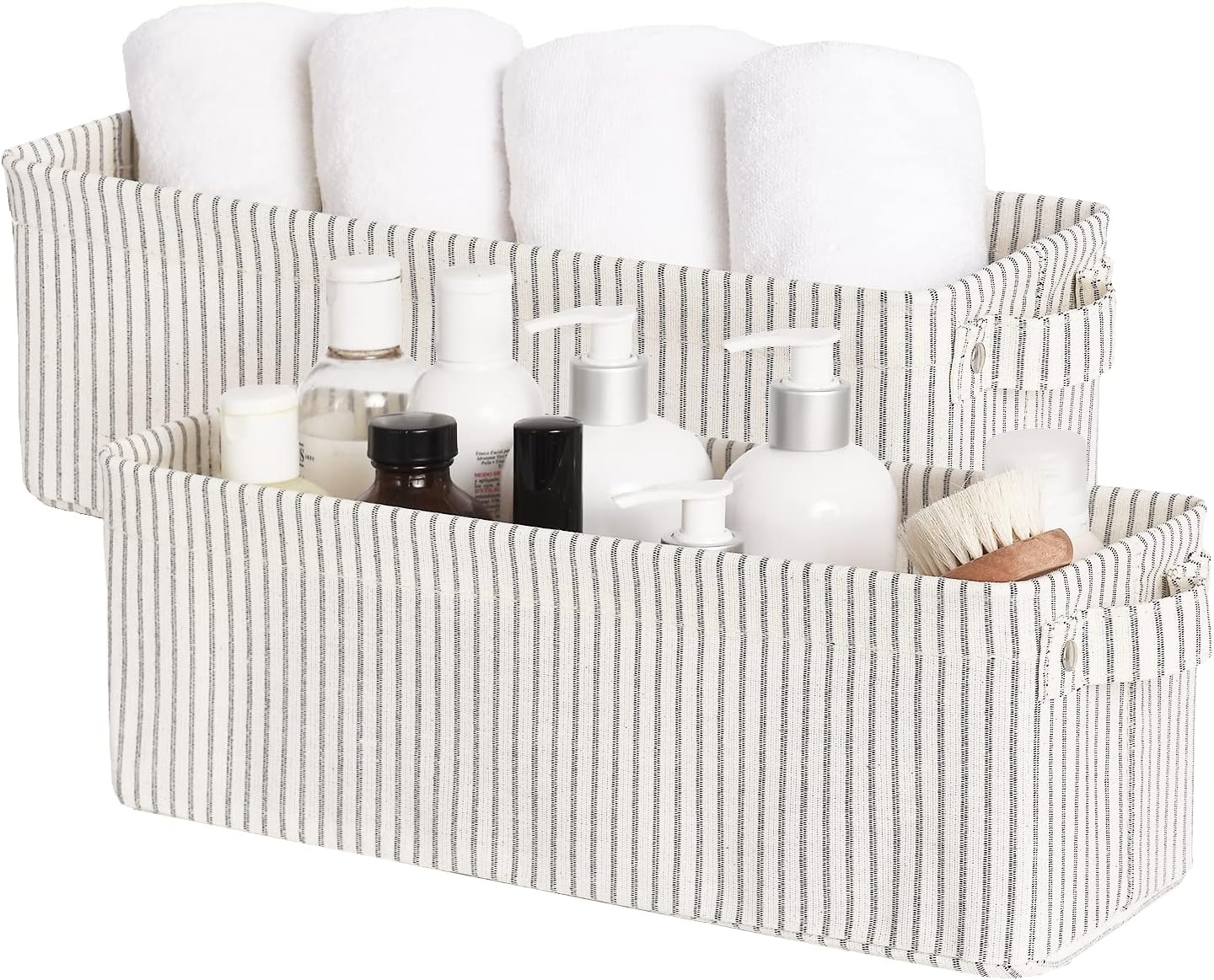 Narrow Storage Bins, Small Baskets for Organizing