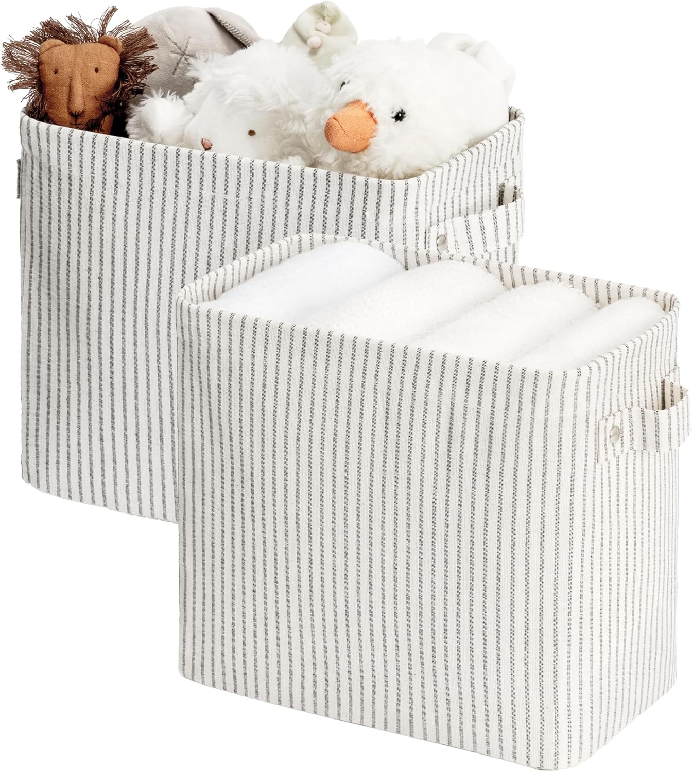 Narrow Storage Bins, Small Baskets for Organizing