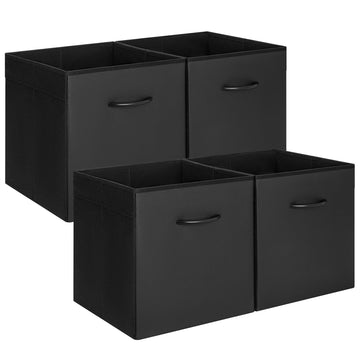 Storage Cube Organizer Baskets, 4-Pack