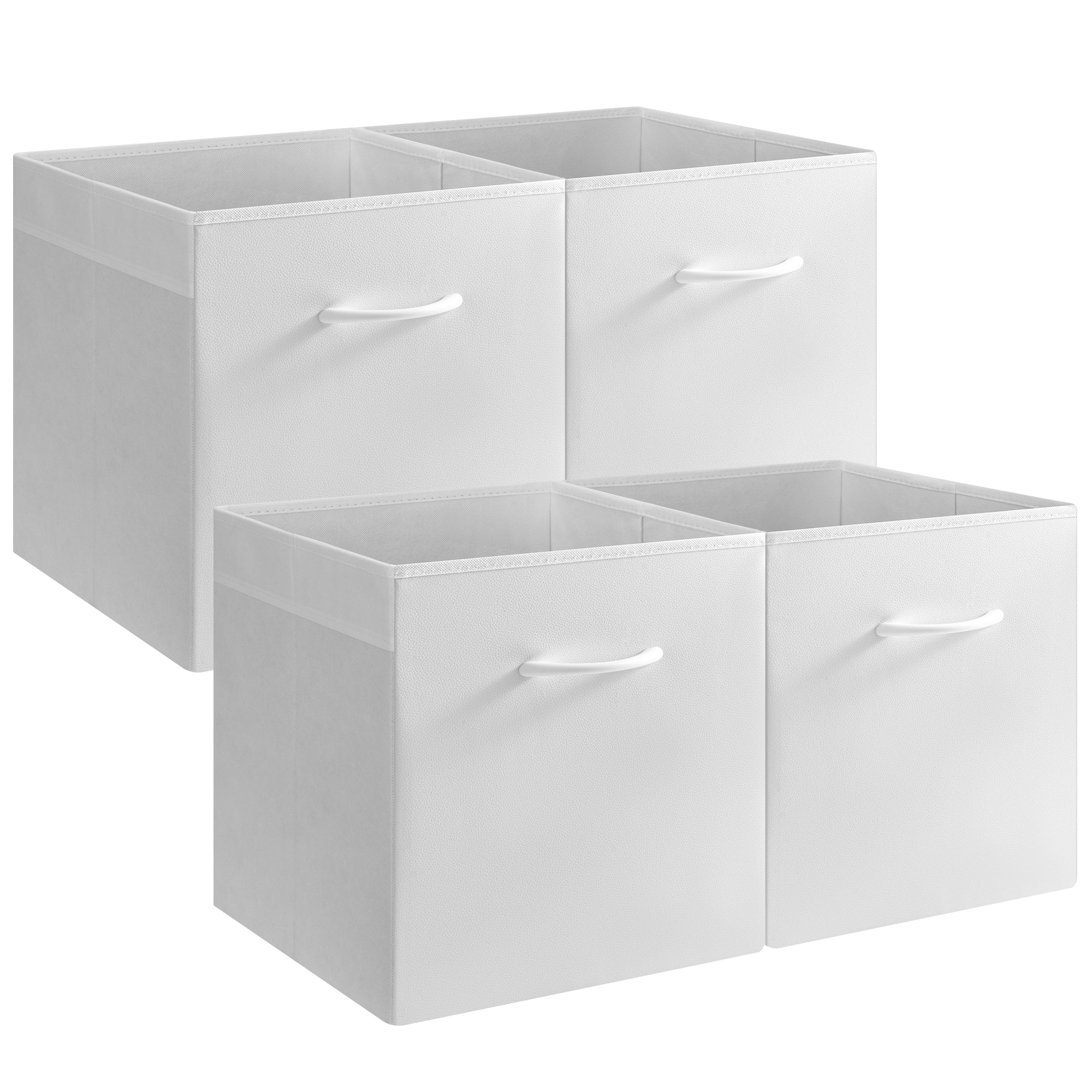 Storage Cube Organizer Baskets, 4-Pack