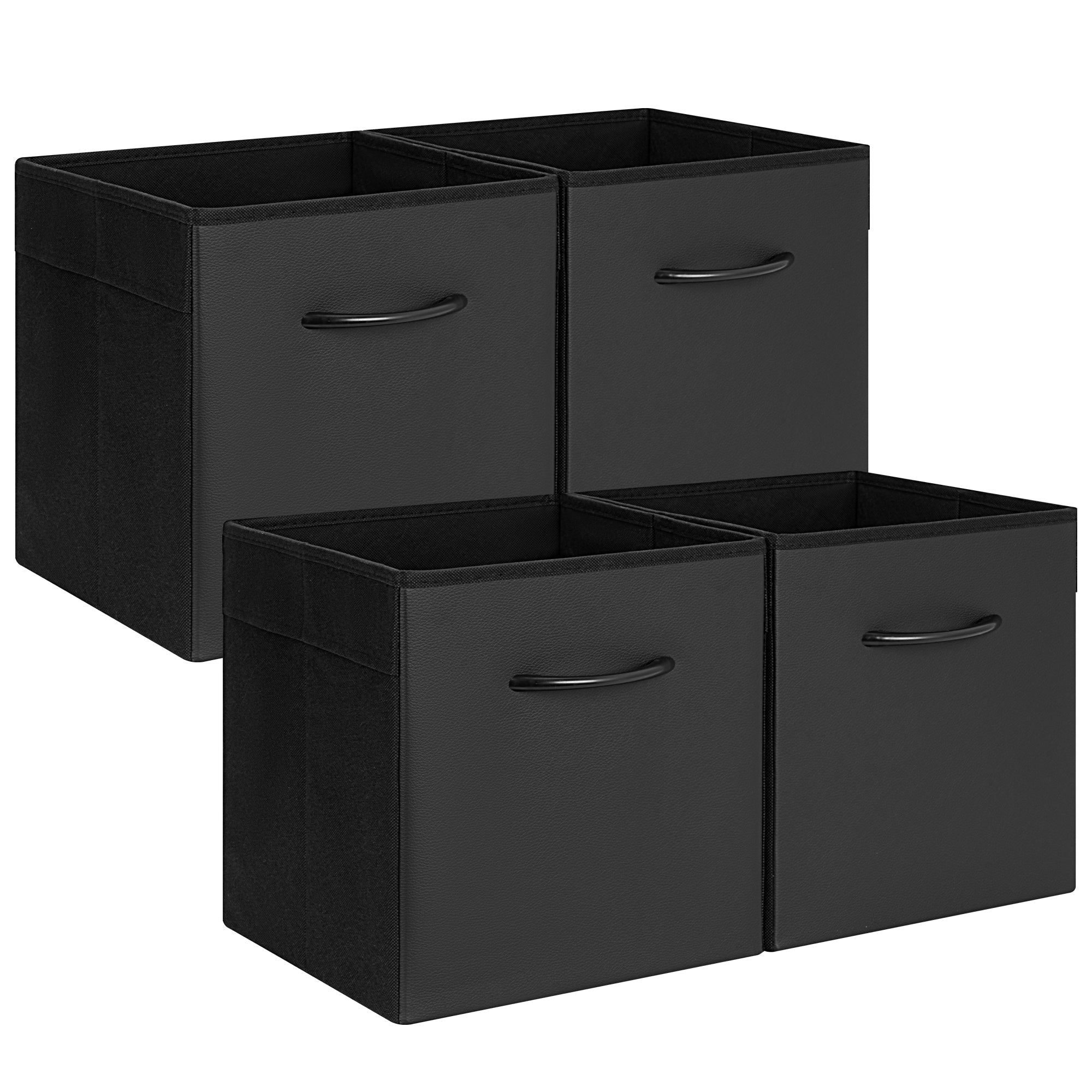 Storage Cube Organizer Baskets, 4-Pack