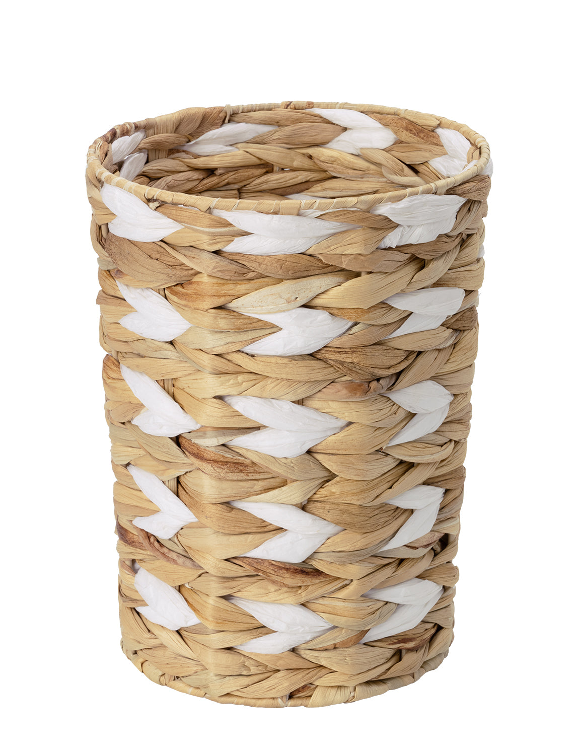 Wicker Garbage Can for Bedroom, Bathroom