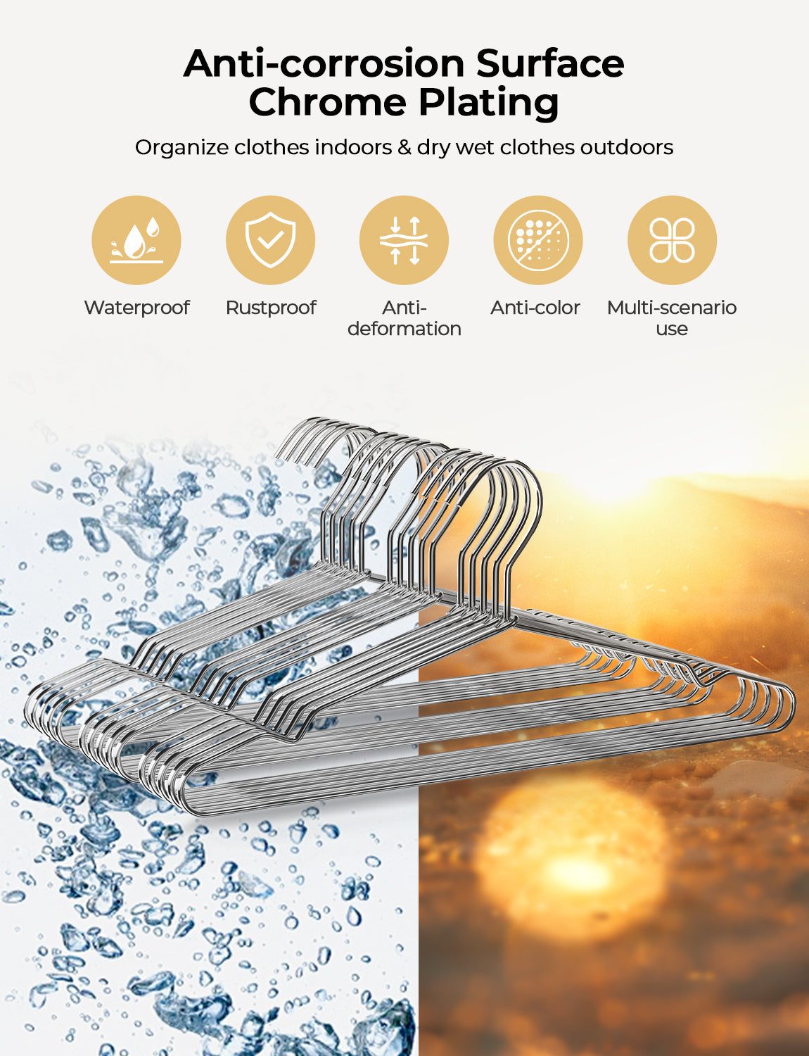 4mm Super Thick Wire Hangers