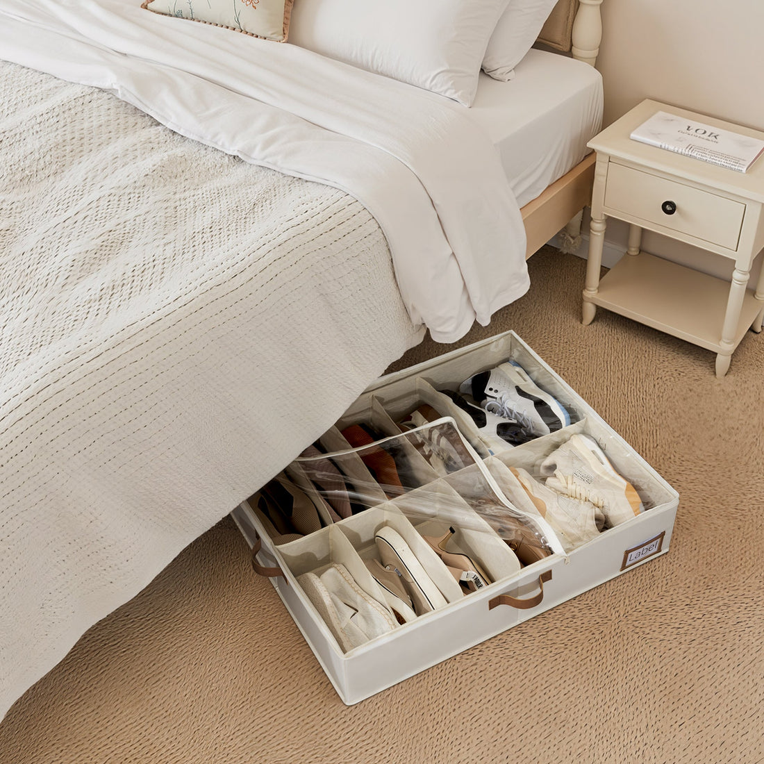 Under Bed Shoe Storage